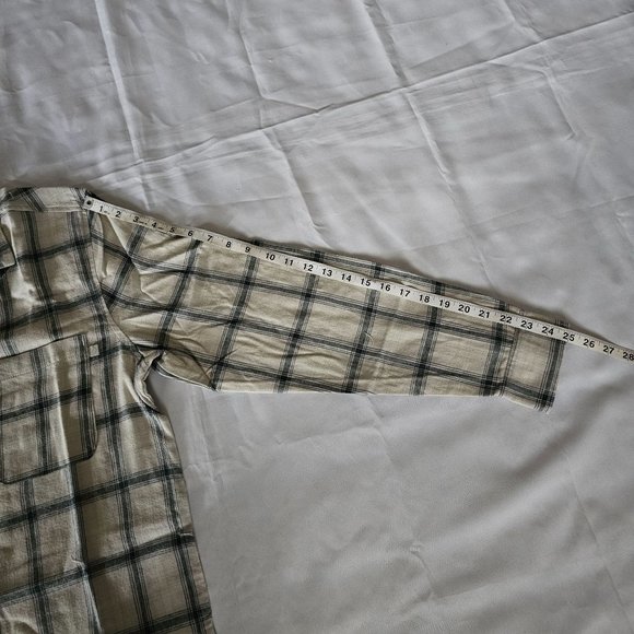 Urban Outfitters Standard/Cloth Men's Plaid Flannel Long Sleeve Shirt Medium NWT - Picture 12 of 12